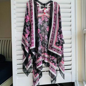 Tropical Pink 💗 Open Kimono